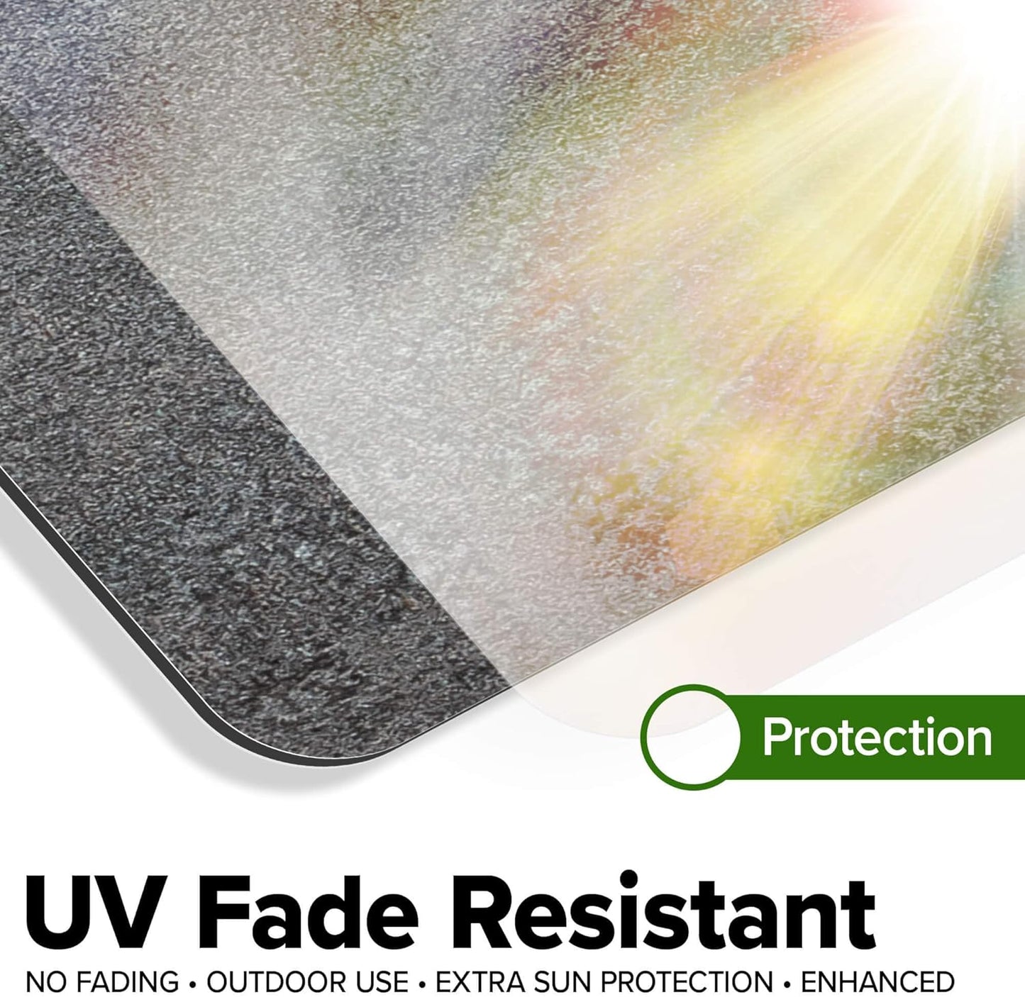 Custom Sign, Custom Street Sign, 11 Font Colors, 13 Font Styles, 4 Hole Options, 22 Sizes, 36x36 Inches, Rust Free DiBound, Fade Resistant, Made in USA by My Sign Center (Grunge Metal)