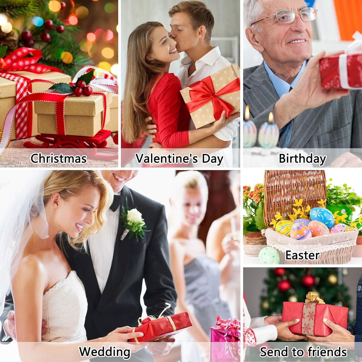 Zankubom 1 LB Orange Crinkle Cut Paper Shred Filler Great for Gift Wrapping, Basket Fillers, Birthday, Gift Wrapping, Anniversary, Halloween Thanksgiving Christmas Party Decor Filling Supplies