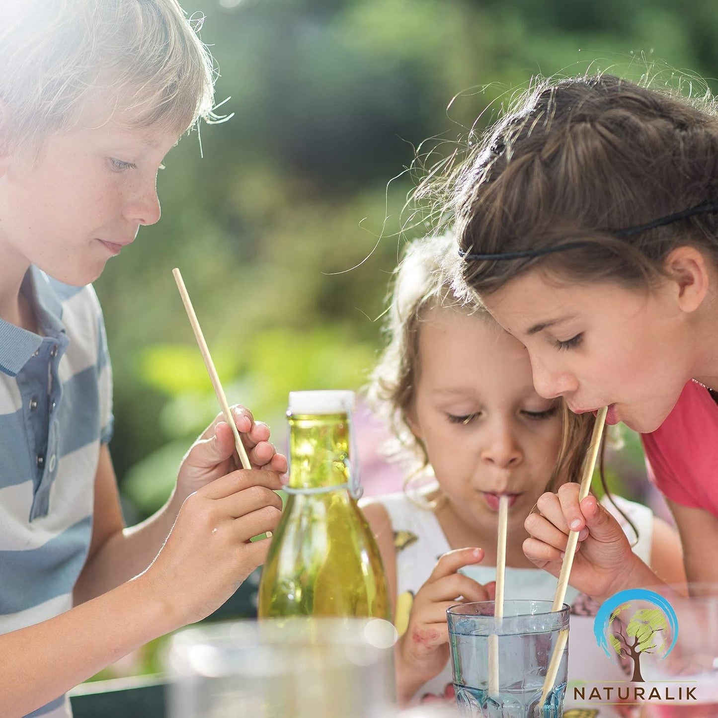 300/1000-Pack Extra Durable Brown Paper Straws Biodegradable- Premium Toxin Free Paper Straws Bulk- Drinking Straws for Juices, Restaurants and Party supplies, 7.7" (Brown, 300ct)