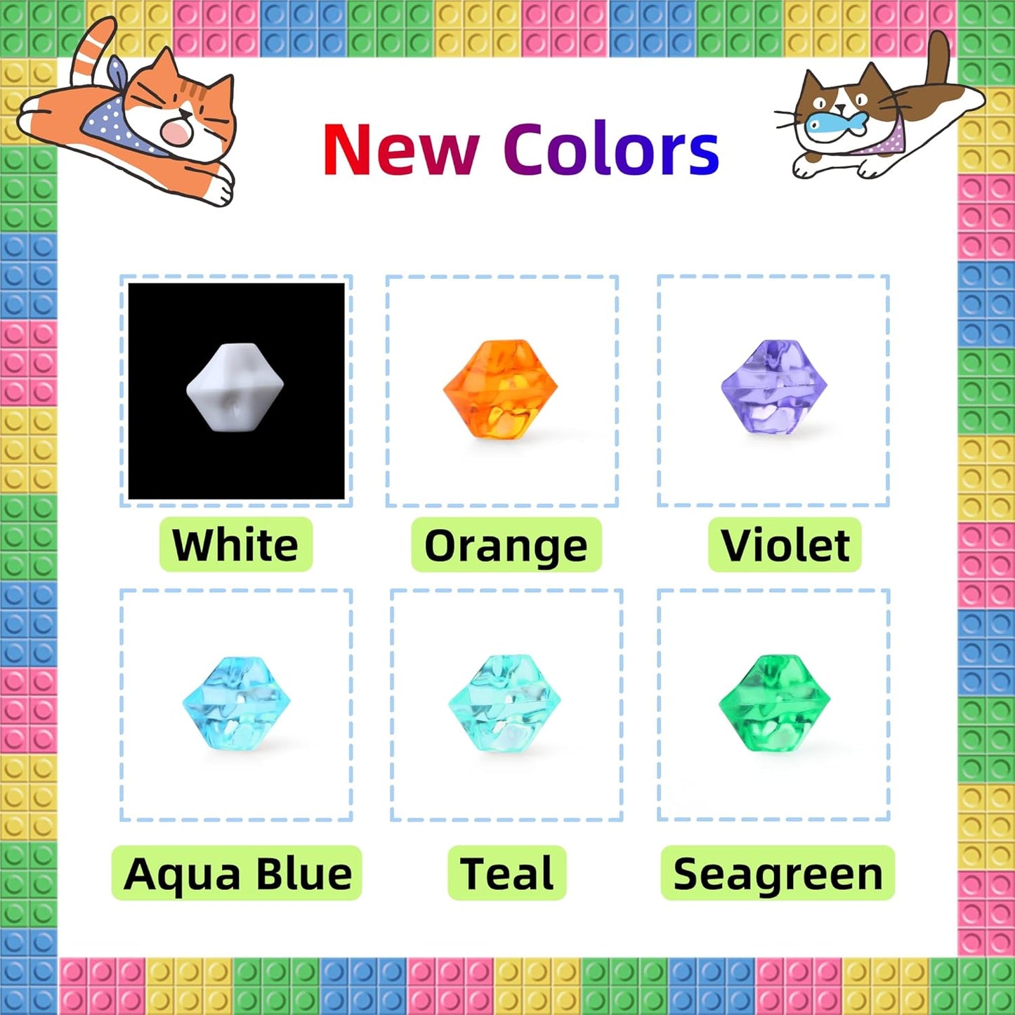 YATOJUZI 500pcs Fake Ice Cubes Seagreen Acrylic Crushed Rocks Green Vase Fillers Plastic Diamonds Gems for DIY Party Wedding Centerpiece Table Scatter Prop Display 0.5" (Only Seagreen)