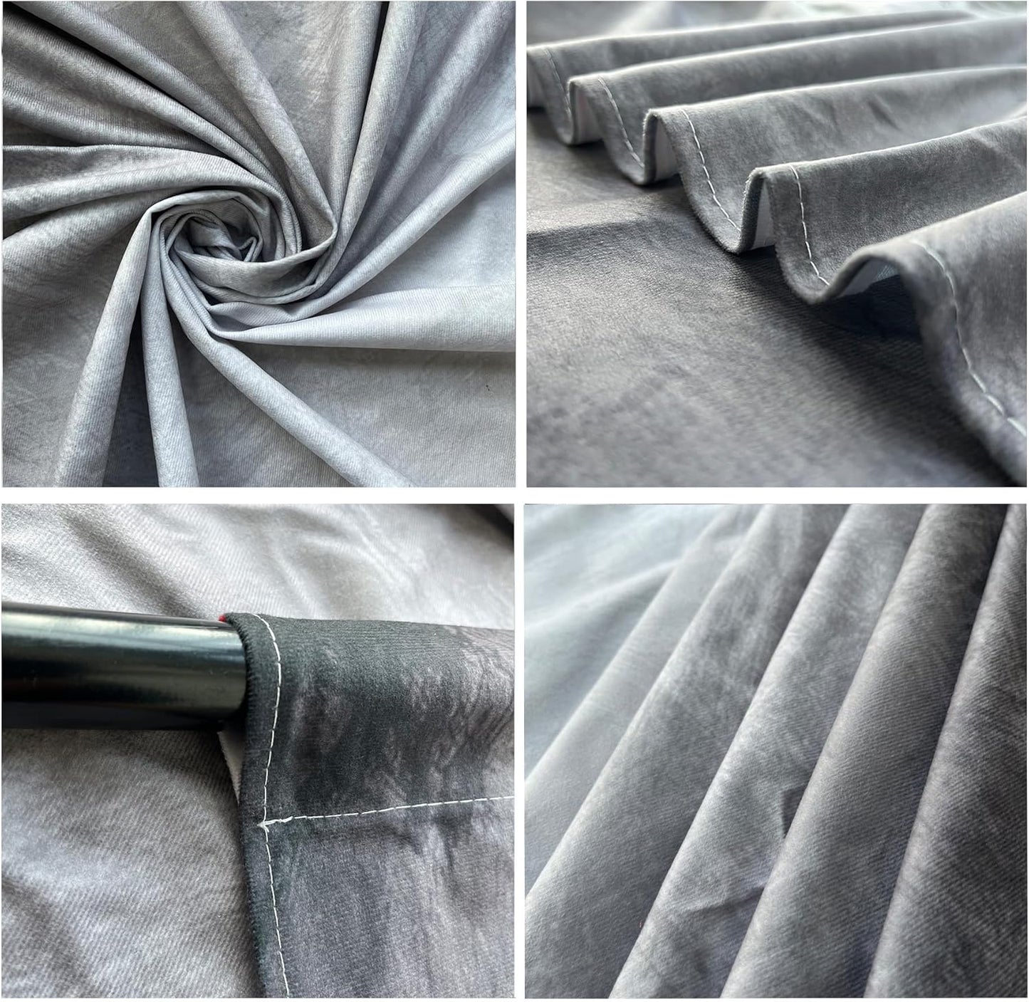 10x10ft Gray Abstract Photography Backdrops Grey Portrait Photo Studio Prop Background for Photographyer Ash Texture Backdrop for Party