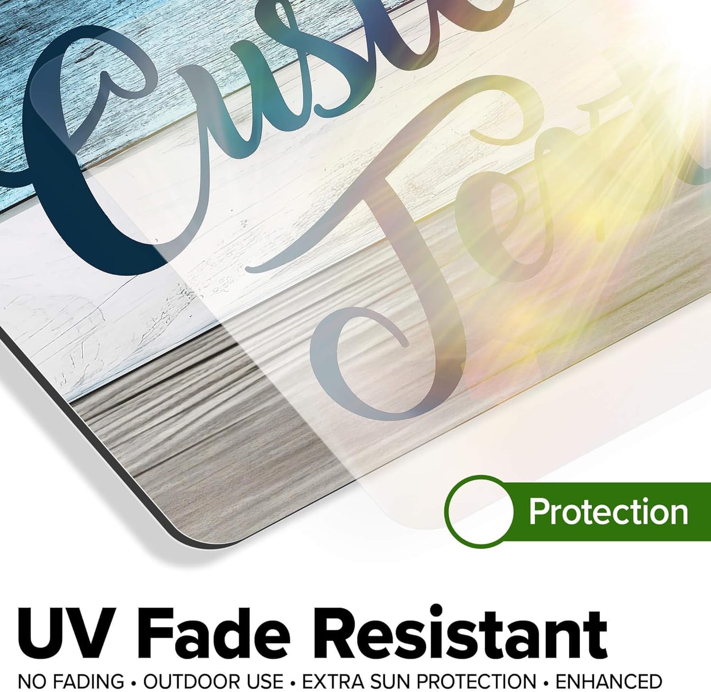 Custom Sign, Custom Street Sign, 11 Font Colors, 13 Font Styles, 4 Hole Options, 22 Sizes, 7x10 Inches, Rust Free DiBound, Fade Resistant, Made in USA by My Sign Center (Coastal)