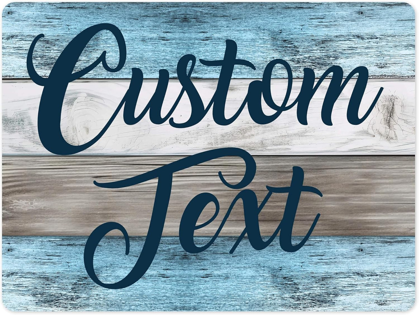 Custom Sign, Custom Street Sign, 11 Font Colors, 13 Font Styles, 4 Hole Options, 22 Sizes, 36x48 Inches, Rust Free DiBound, Fade Resistant, Made in USA by My Sign Center (Coastal)