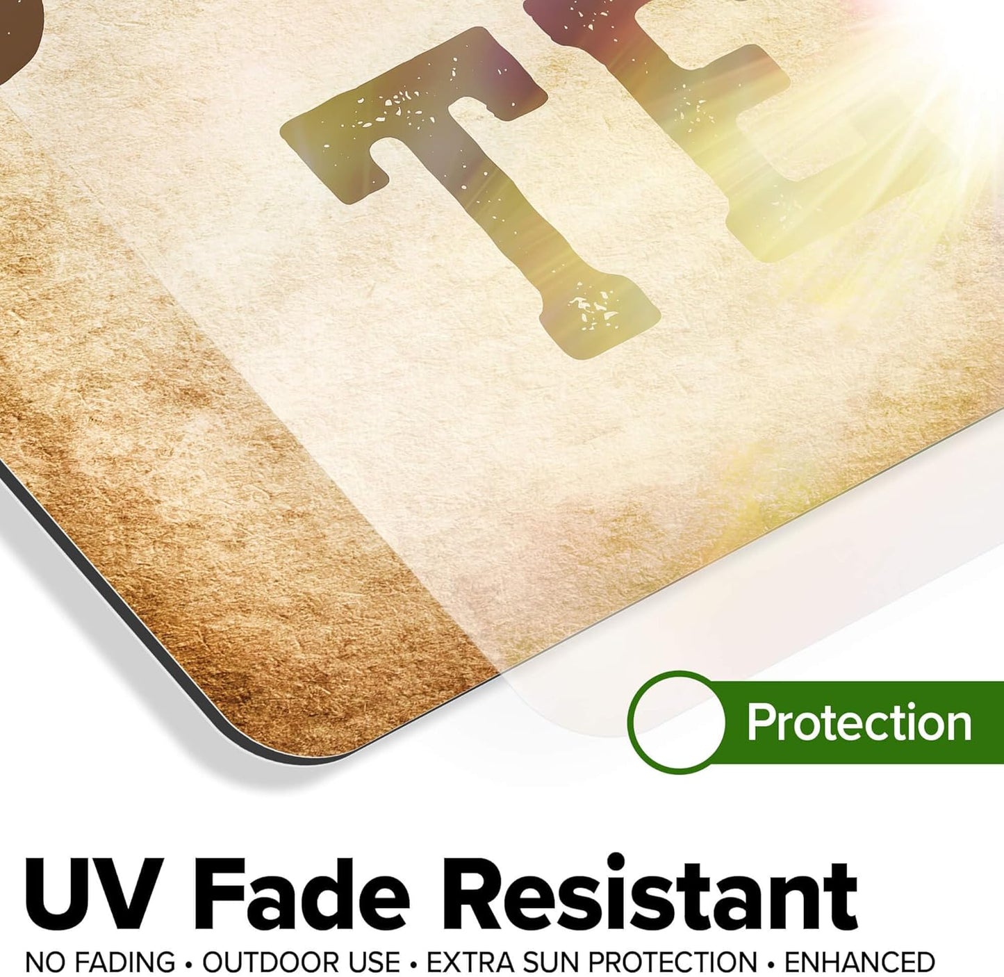 Custom Sign, Custom Street Sign, 11 Font Colors, 13 Font Styles, 4 Hole Options, 22 Sizes, 12x18 Inches, Rust Free DiBound, Fade Resistant, Made in USA by My Sign Center (Vintage)