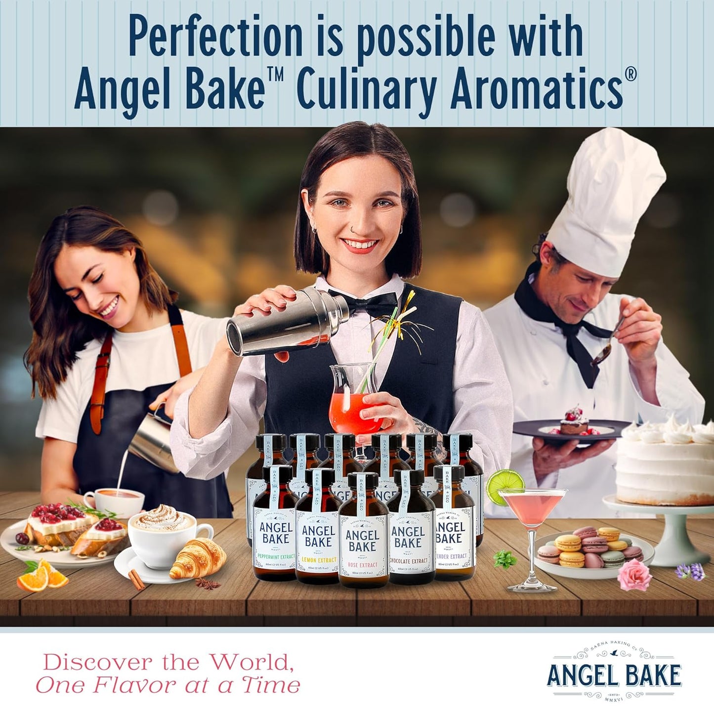 Pure Lemon Extract 5x Strength – for Baking & Mixology – Natural Flavoring, Kosher, Keto Friendly, Vegan, Gluten-Free – Enhance Desserts and Beverages (2 Oz Extract with Latex-Free Dropper & Spritzer)