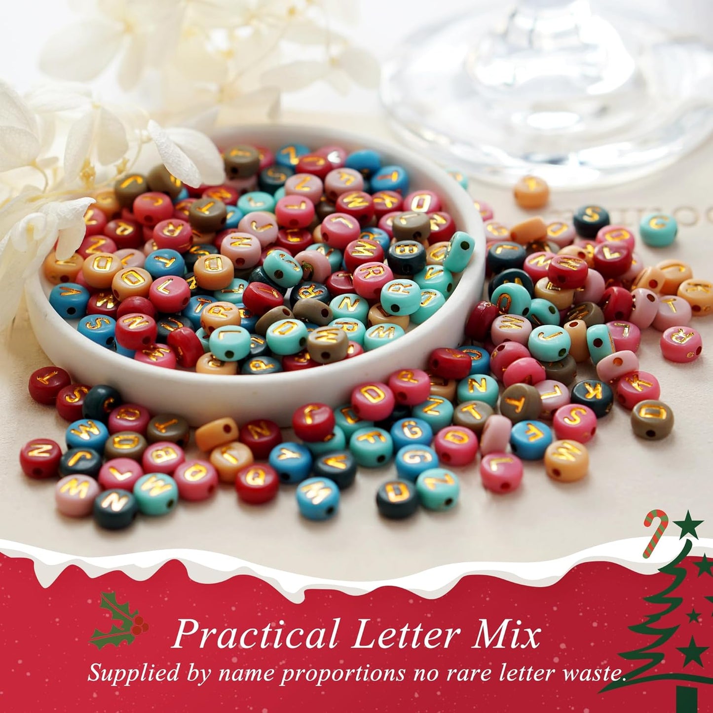 DIY Wine Glass Charms Kit, 25pcs Personalized Reusable Drink Marker Tags, Glass Identifiers for Wine Tasting Party, Unique Hostess Gifts & Party Decorations