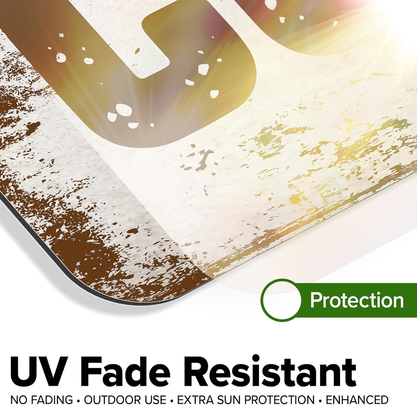 Custom Sign, Custom Street Sign, 11 Font Colors, 13 Font Styles, 4 Hole Options, 22 Sizes, 12x48 Inches, Rust Free DiBound, Fade Resistant, Made in USA by My Sign Center (Rustic)