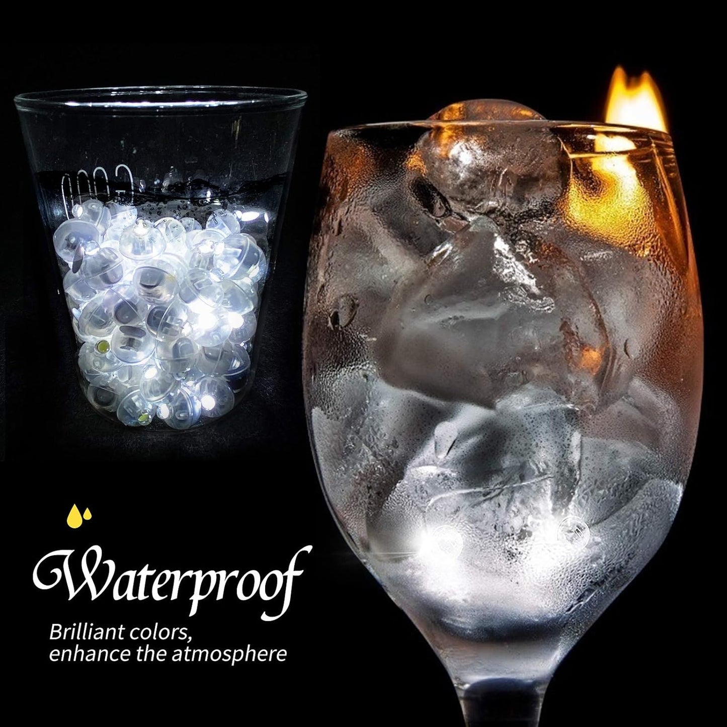 200pcs White LED Balloon Light, Tiny Light Mini Round Led Ball Lamp for Paper Lantern Balloon, Indoor Outdoor Event - Fun Halloween Christmas Party Wedding Decoration Supplies