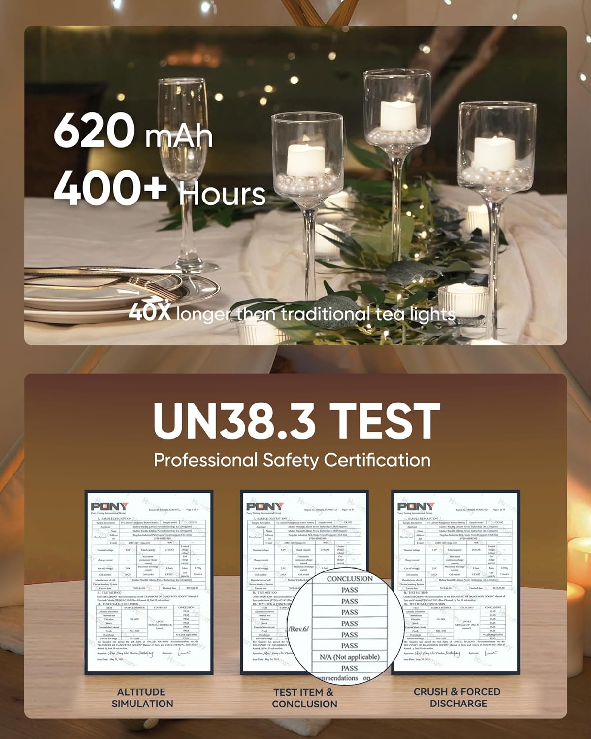 Homemory 12pcs Remote Timer LED Tea Lights Candles, 400+Hours Flickering Flameless Battery Votive Tealights for Tabletop Lighting, Centerpieces Decor, Holiday