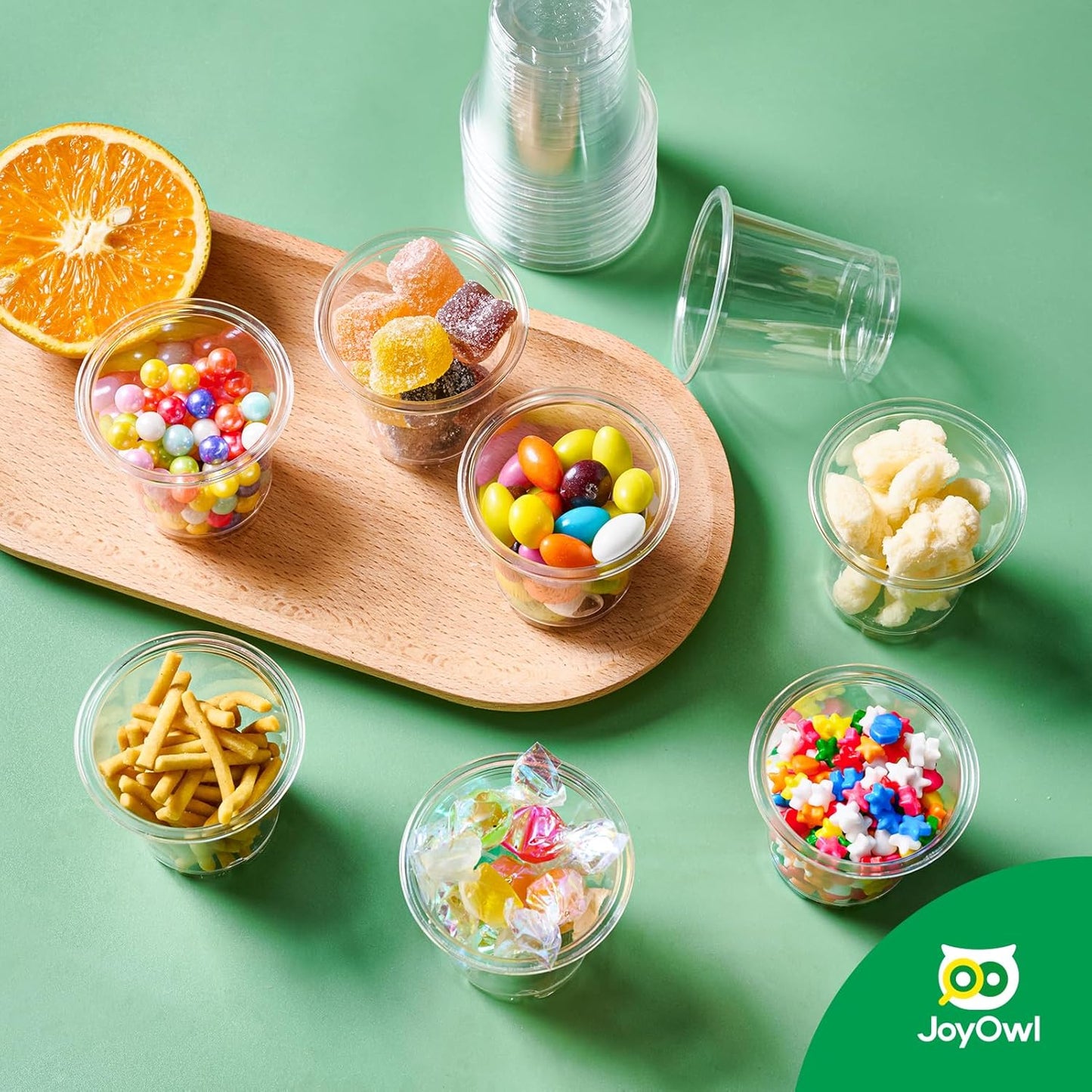 1200 pack 2 OZ Plastic Shot Glasses, Mini Disposable Shot Cups for Party, Events, Whiskey and Wine Tasting