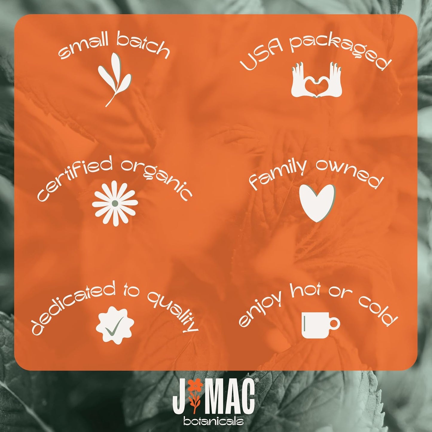 J Mac Botanicals, Organic Hibiscus Flower (4 ounce), Hibiscus tea, cut & sifted flowers, dried from Egypt, herbal tea leaves, Flor de Jamaica, edible