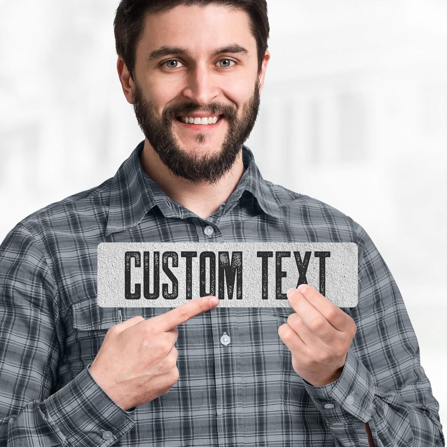 Custom Sign, Custom Street Sign, 11 Font Colors, 13 Font Styles, 4 Hole Options, 22 Sizes, 3x12 Inches, Rust Free DiBound, Fade Resistant, Made in USA by My Sign Center (Concrete)