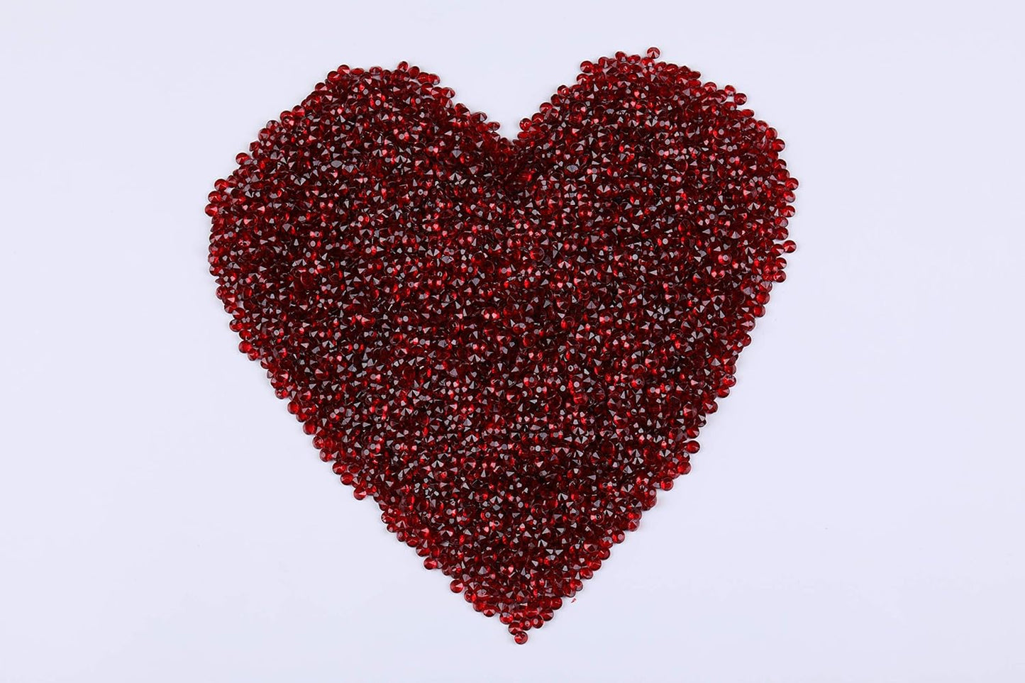 10000 pcs/Pack Wedding Table Scatter Confetti Crystals Acrylic Diamonds Vase Fillers 4.5 mm Rhinestones for Wedding, Bridal Shower, Vase Beads Decorations (Burgundy)
