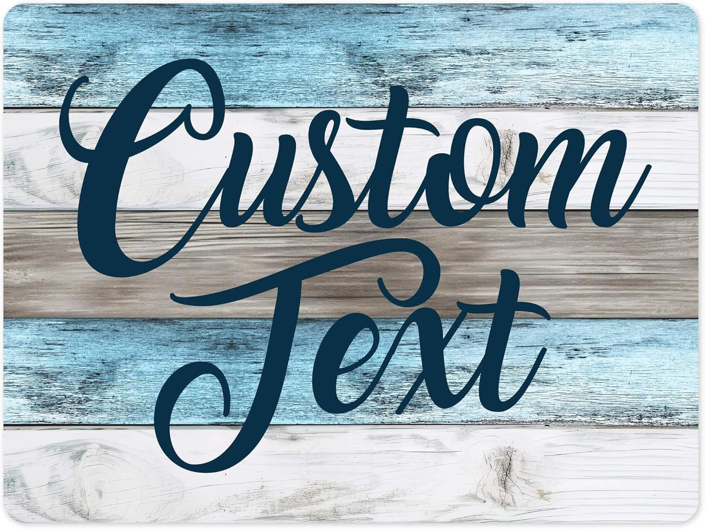 Custom Sign, Custom Street Sign, 11 Font Colors, 13 Font Styles, 4 Hole Options, 22 Sizes, 18x24 Inches, Rust Free DiBound, Fade Resistant, Made in USA by My Sign Center (Coastal)