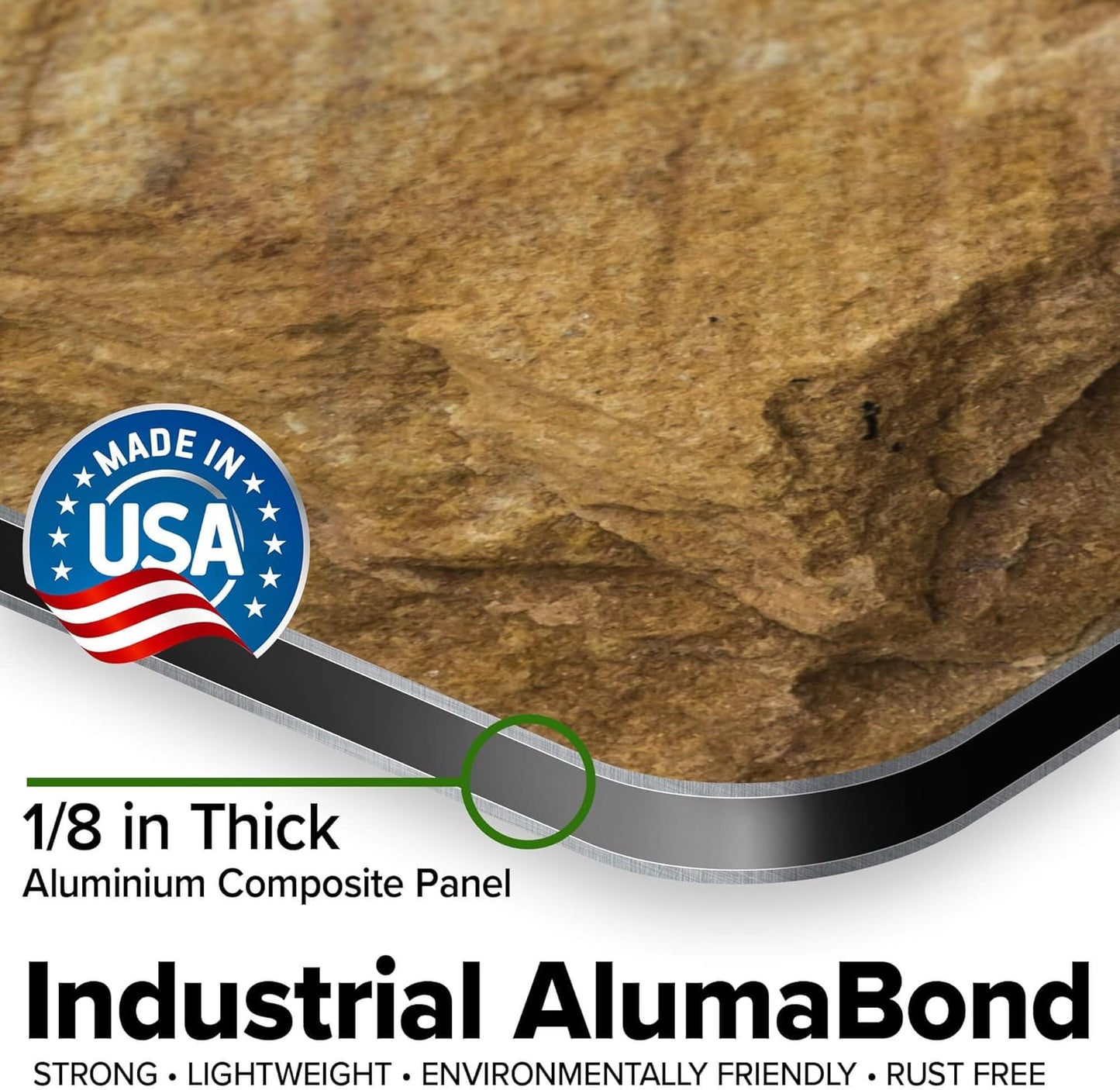 Custom Sign, Custom Street Sign, 11 Font Colors, 13 Font Styles, 4 Hole Options, 22 Sizes, 24x30 Inches, Rust Free DiBound, Fade Resistant, Made in USA by My Sign Center (Stone)