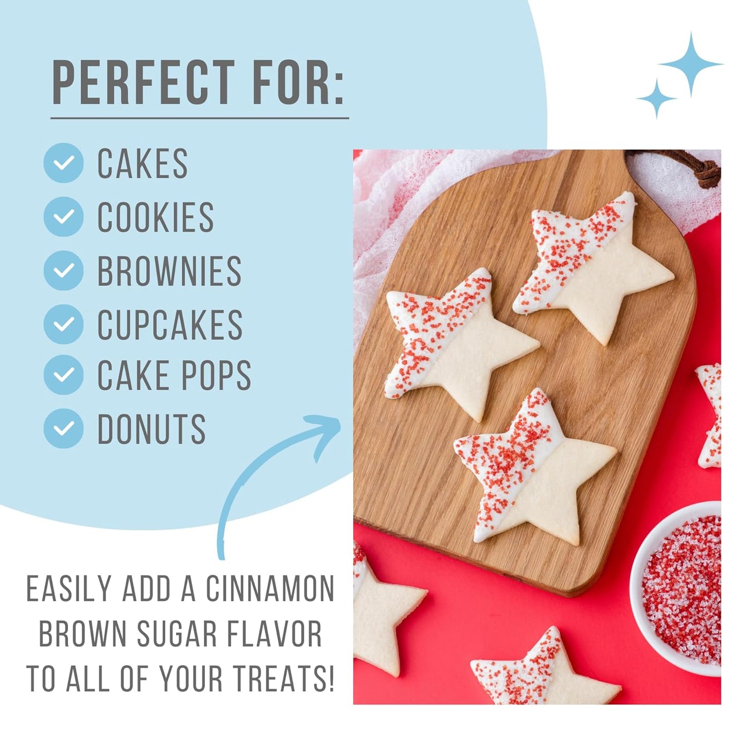 Sweets Indeed Peppermint Sugar Topping – 5.11 oz Holiday Candy Cane Finish | Festive Peppermint Sugar for Cakes, Cookies, Hot Cocoa & Christmas Desserts