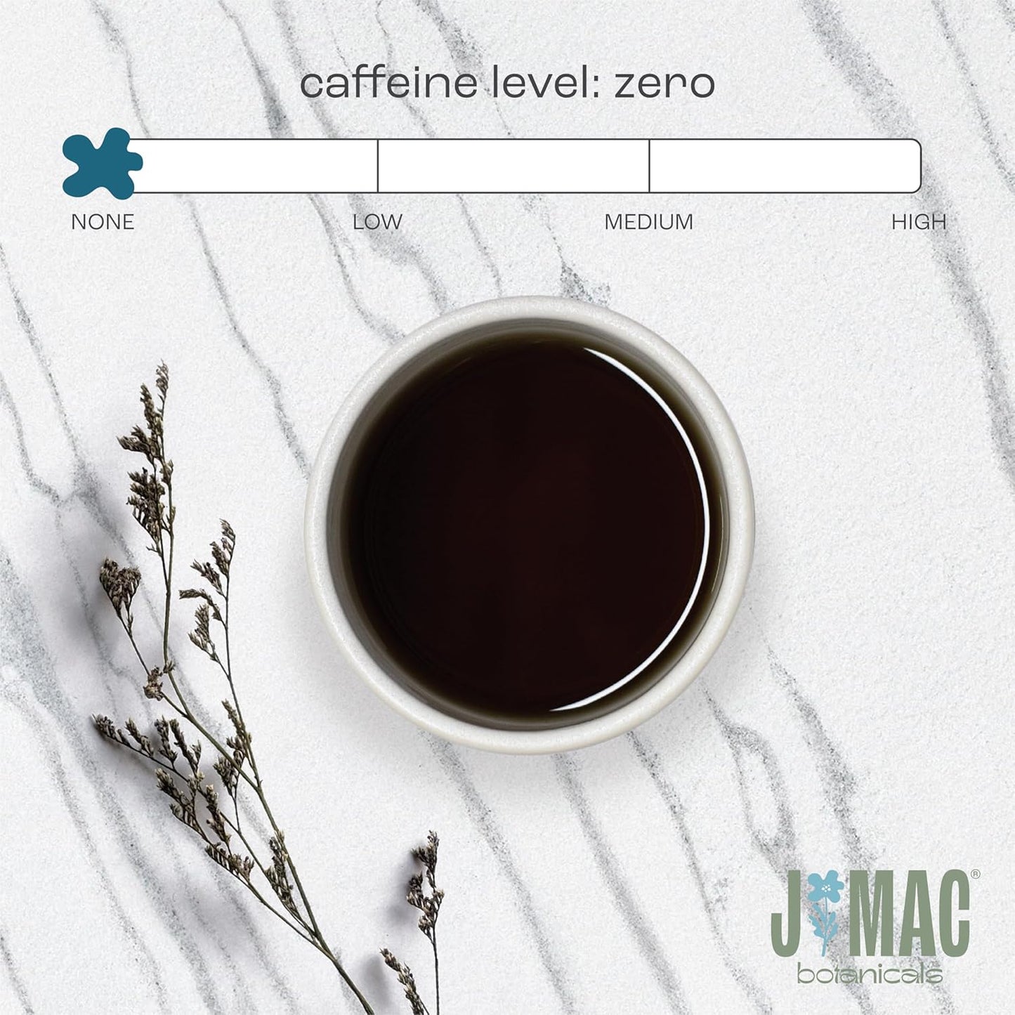 J Mac Botanicals, Organic Echinacea Herb & Sifted, Echinacea Purpurea, Organic Purple Cornflower tea