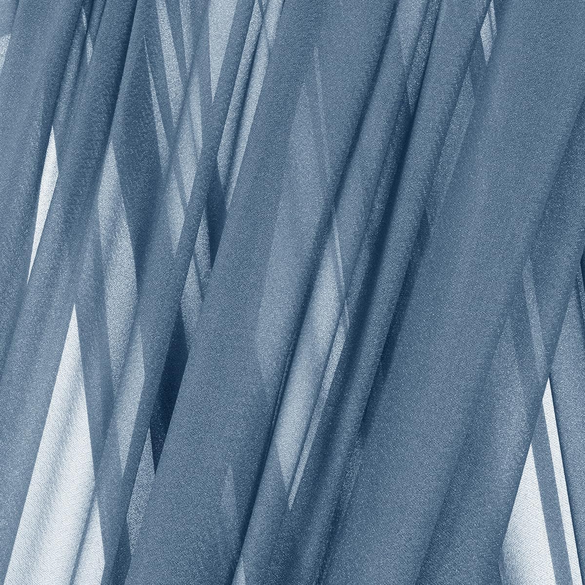 MLMC Dusty Blue Wedding Arch Draping Fabric 2 Panels 29" x 20 FT Extra Long Gauze Drapes Sheer Backdrop Curtains 6.6 Yards Outdoor Drapery Panels for Wedding Bridal Shower Party Ceiling Decoration