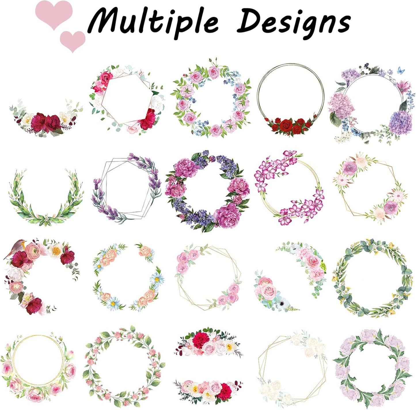 50 Pack Custom Stickers Personalized Labels for Business Logo Customized Vinyl Wedding Favors Birthday Baby Bridal Shower Make Your Own Decals