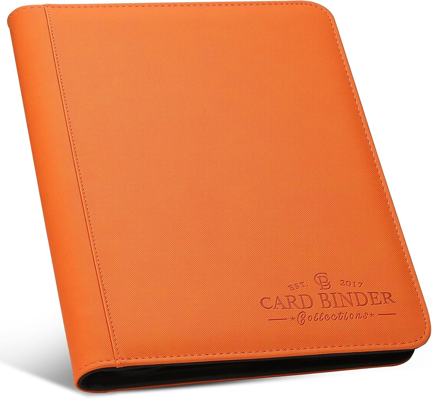 9 Pocket Card Binder, Premium Zip Trading Card Binder, 540 Double Sided Pocket PU Collection Binder, Collector Album, Card Folder for MTG, TCG, Sports Cards