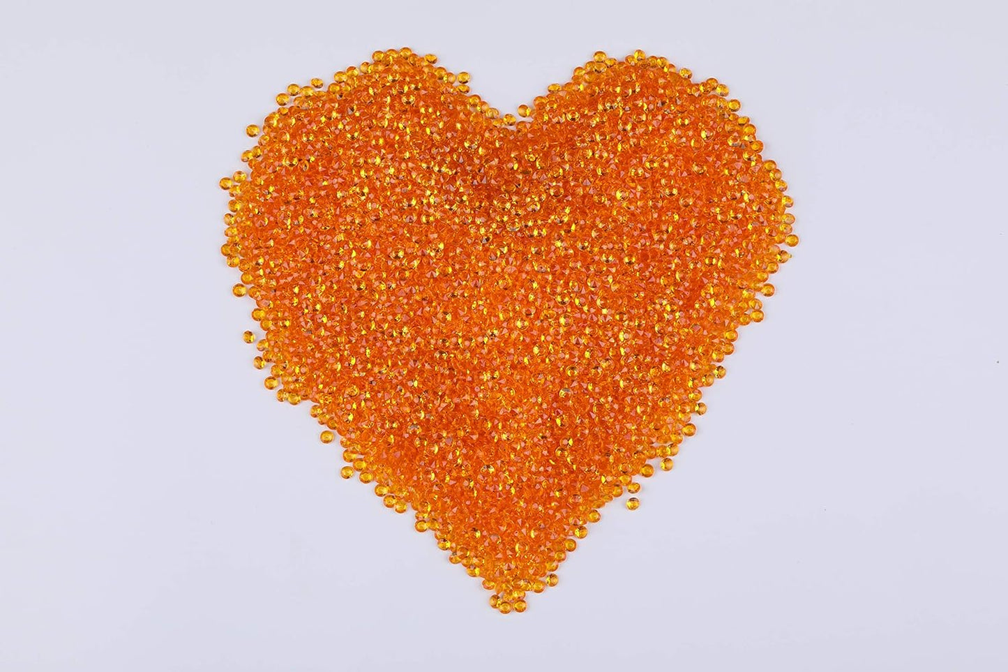 10000 pcs/Pack Wedding Table Scatter Confetti Crystals Acrylic Diamonds Vase Fillers 4.5 mm Rhinestones for Wedding, Bridal Shower, Vase Beads Decorations (Bisque)