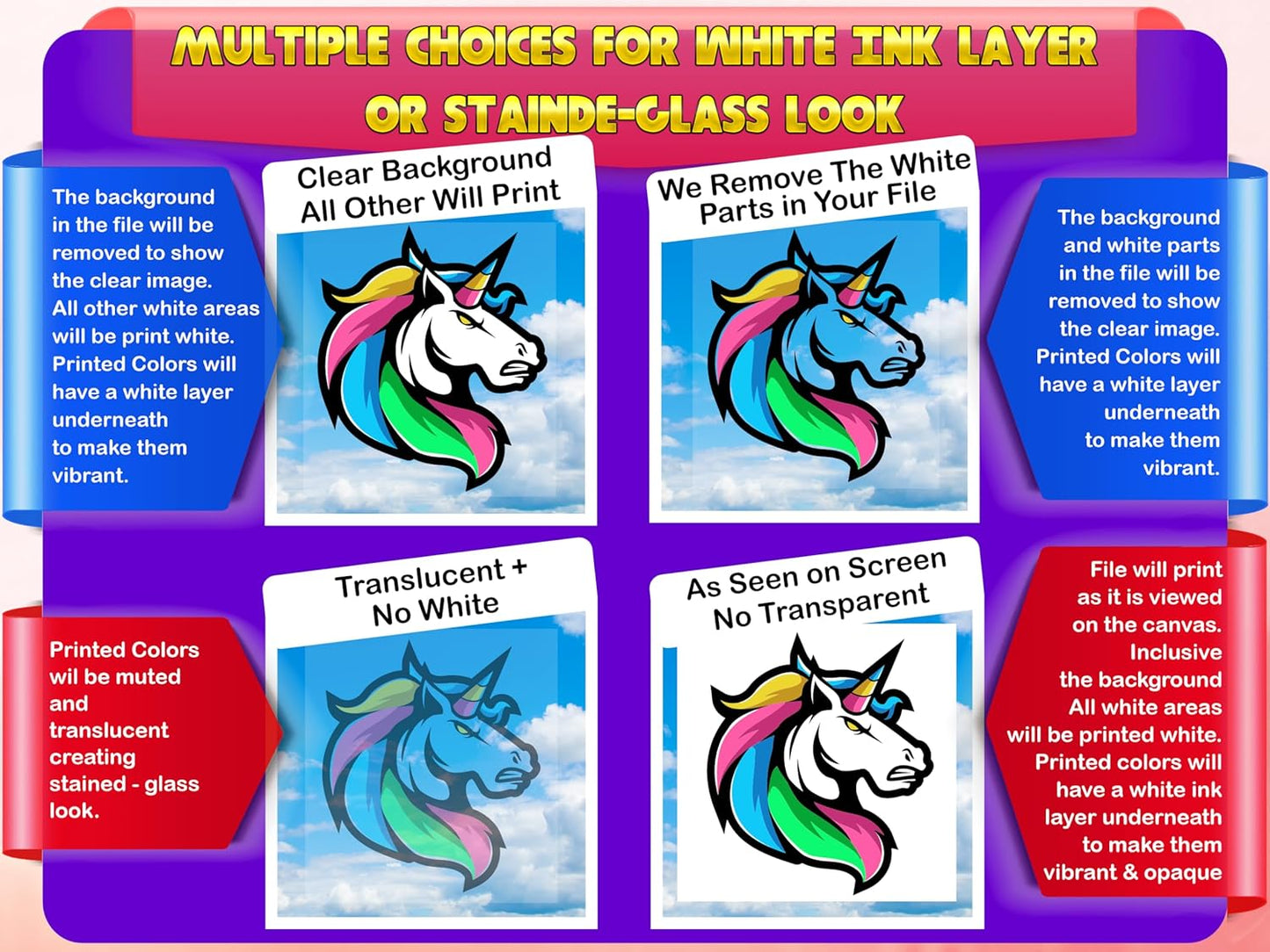 Window Clear Decal Design - Full Color ║ Your Logo or Design We Print Clear Permanent Sticker or Static Cling ║ Waterproof on Windows Storefront ║ Made in The USA ║ Customized Logo