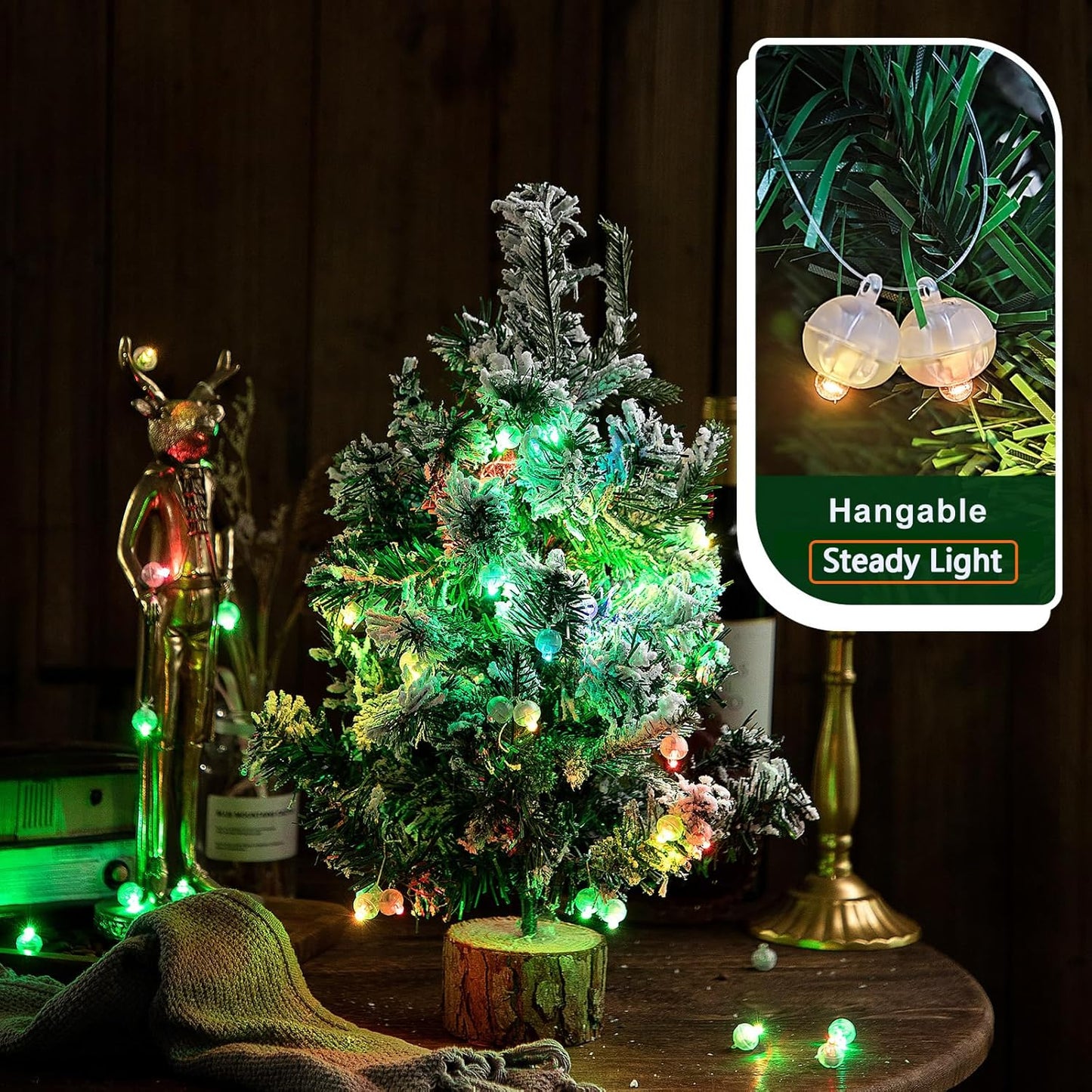 ZGWJ 100PCs Mini Led Lights,Led Balloons Light for Party Decorations Neon Lights for Paper Lantern Easter Eggs Birthday Party Halloween Christmas Decoration(Glow steadily Warm White)