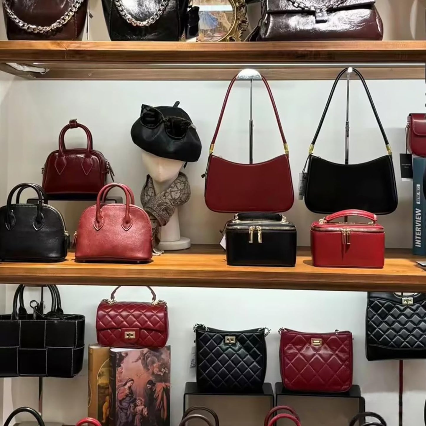 ihomecooker 6 Pc Metal Display Risers Showcase for Shoe Risers Retail Stand Cupcake Stand Dessert Stand (Black)