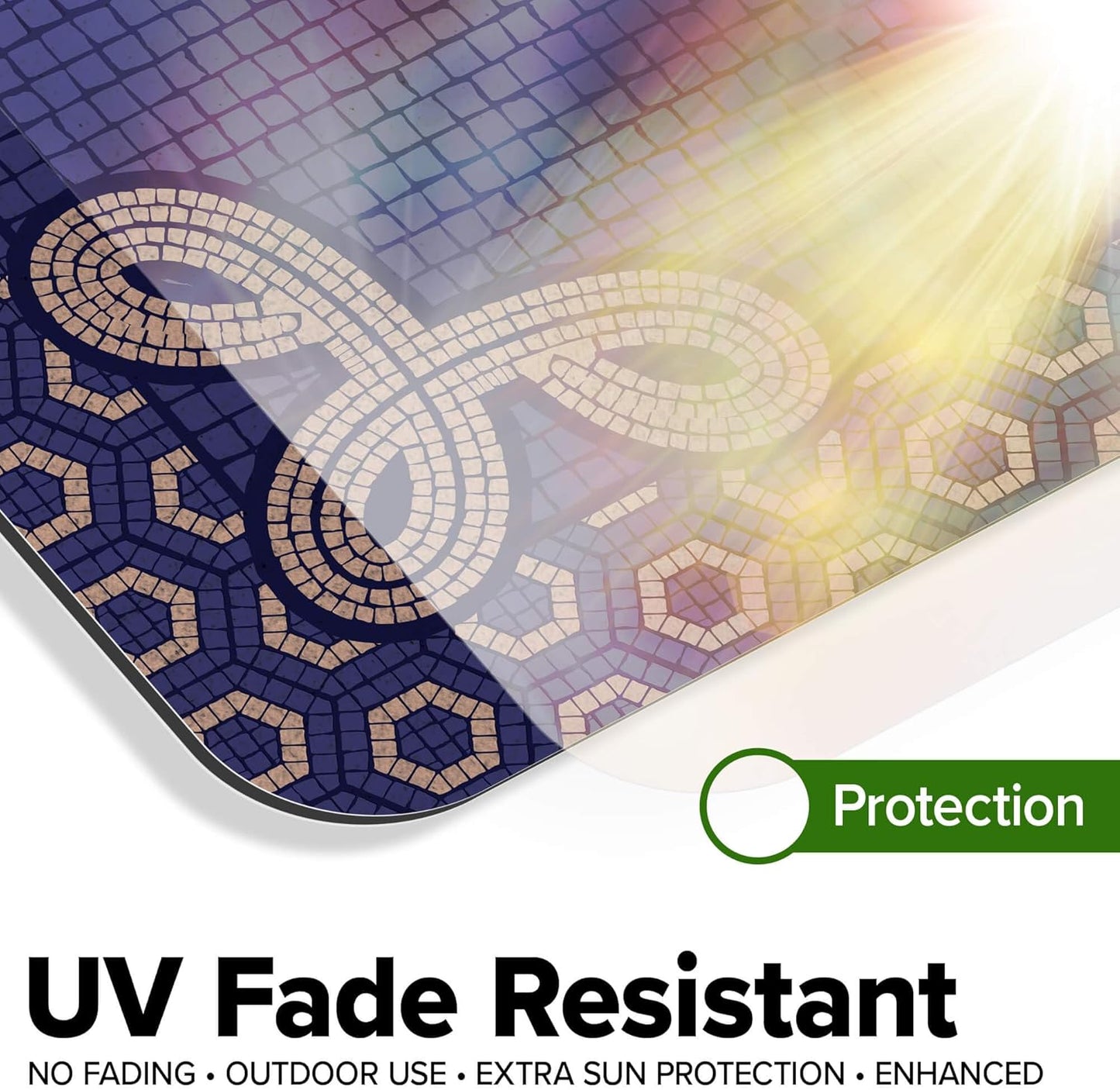 Custom Sign, Custom Street Sign, 11 Font Colors, 13 Font Styles, 4 Hole Options, 22 Sizes, 24x30 Inches, Rust Free DiBound, Fade Resistant, Made in USA by My Sign Center (Fauxsaic 1)