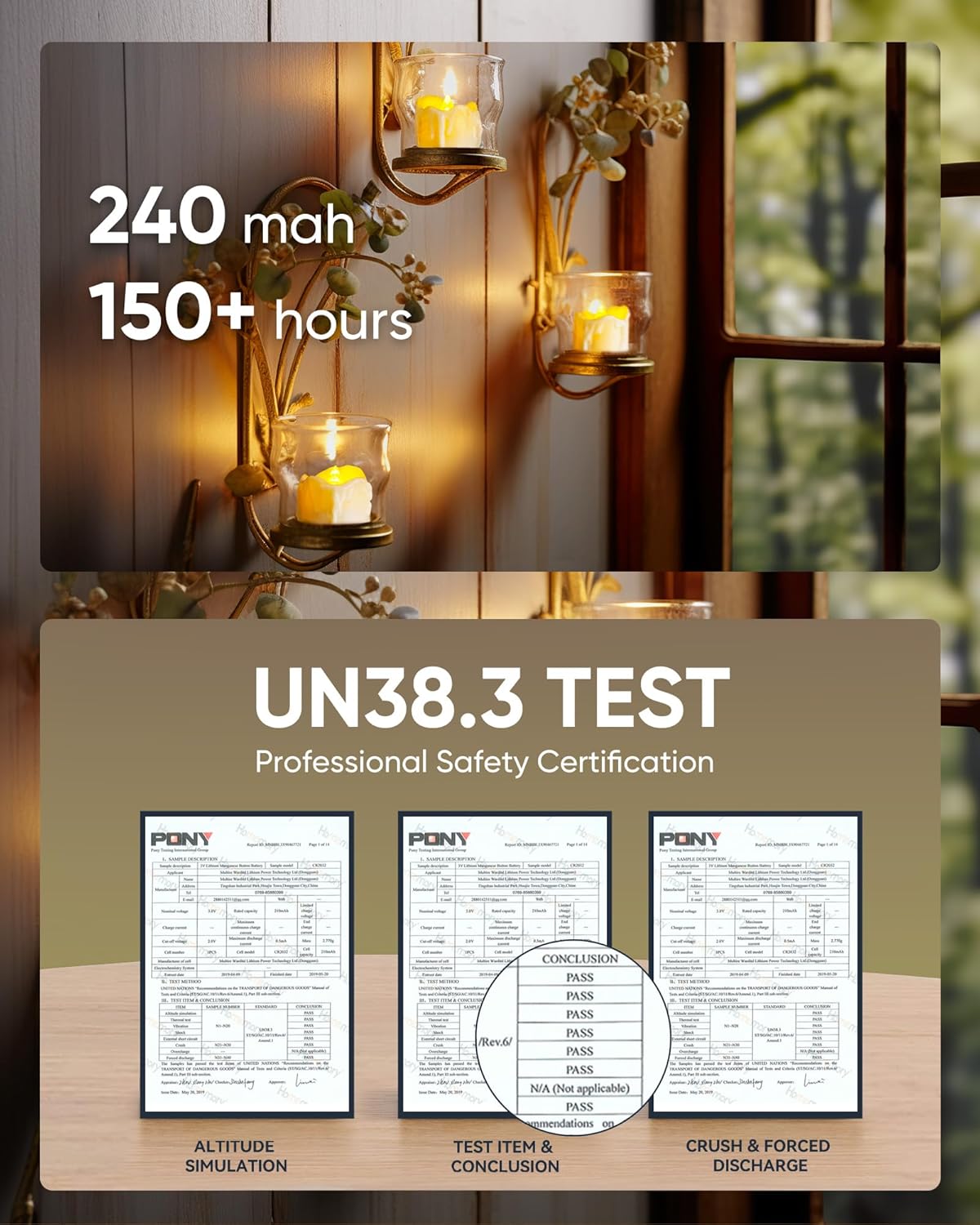 Homemory 12Pcs Timer Tea Lights, Flameless Flickering Auto Tea Lights Battery Operated, Auto-On 6 Hours and Off 18 Hours Everyday, Batteries Included, Long-Lasting, Ivory Base, No Remote