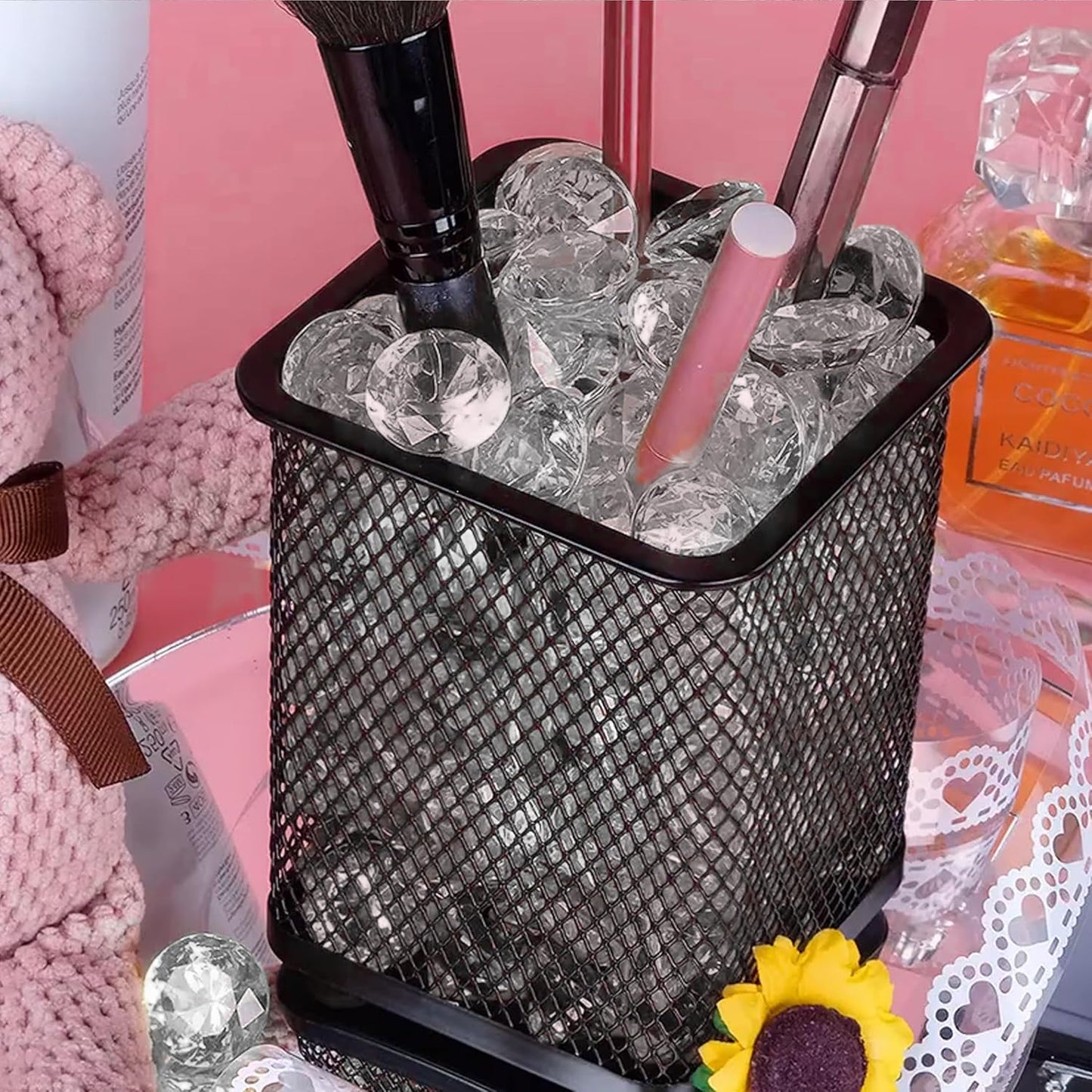 280Pcs Fake Diamonds for Wedding Centerpieces, Clear Vase Fillers Acrylic Crystal Gems for Marriage Anniversary Party Home Table Scatter Decor, 0.78in Rhinestone