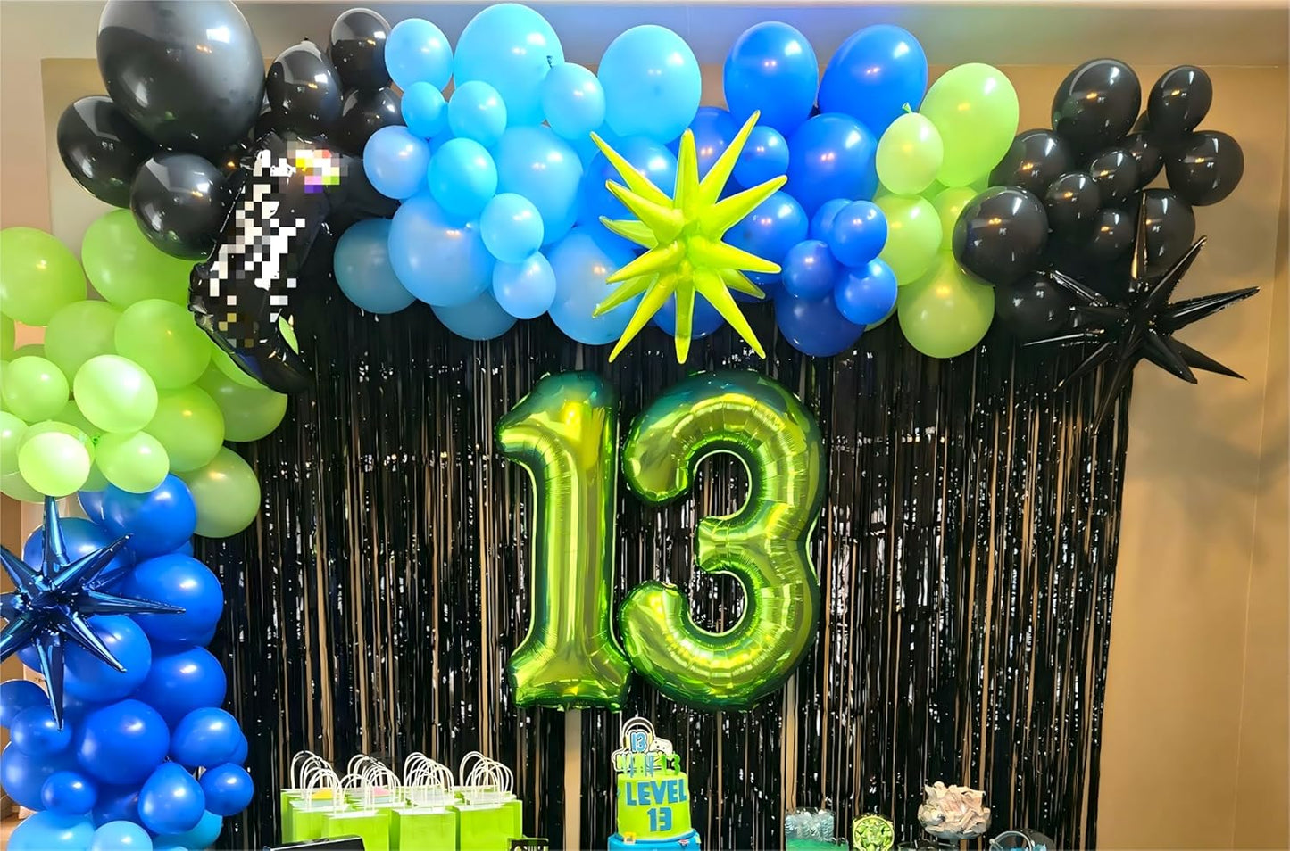 Large 40 Inch Light Green 3 Number Balloon, 3 13 23 30 33 36 38 Light Green Birthday Party Decorations, Numbers Three Foil Balloons for Anniversary Party Graduations Celebration Supplies