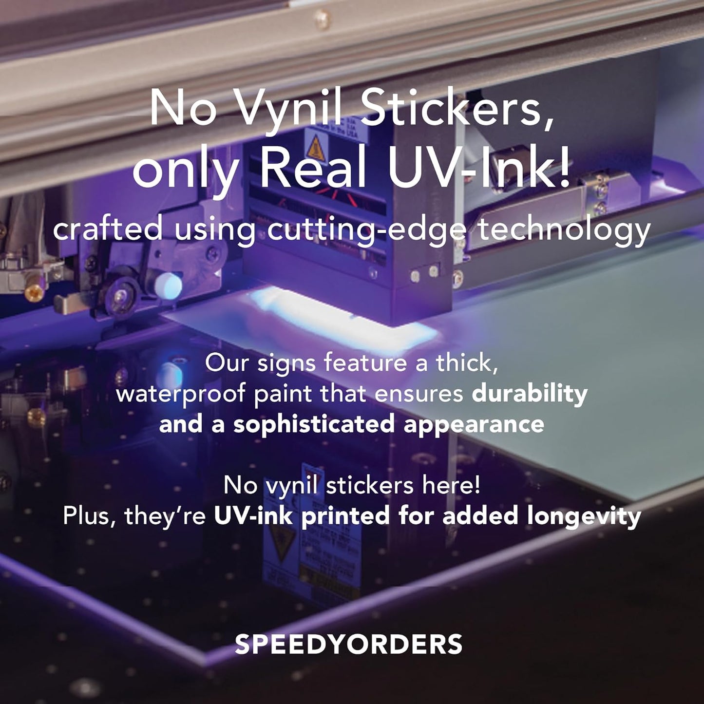 Custom Outdoor Metal Sign, Personalized Aluminum Safety and Business Signs, Waterproof (Picture, 30x24 In) - White