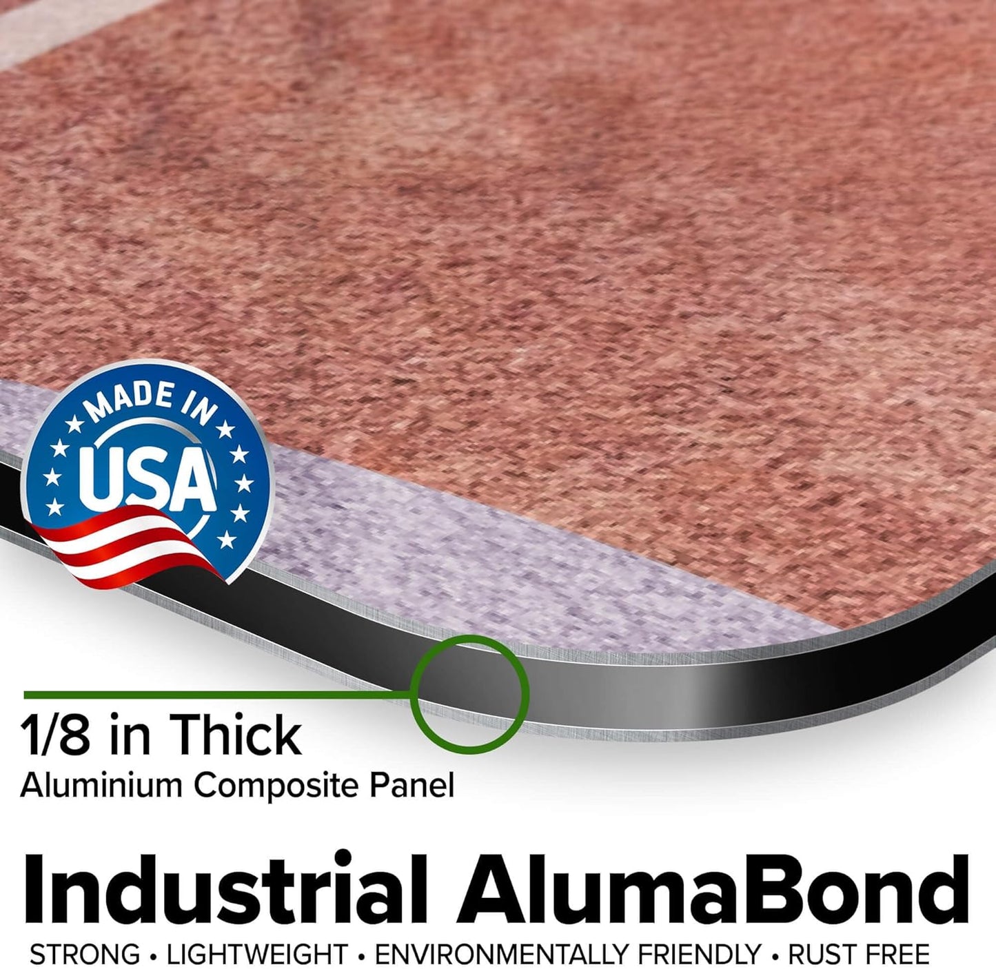 Custom Sign, Custom Street Sign, 11 Font Colors, 13 Font Styles, 4 Hole Options, 22 Sizes, 36x36 Inches, Rust Free DiBound, Fade Resistant, Made in USA by My Sign Center (Mid-Century Modern 1)