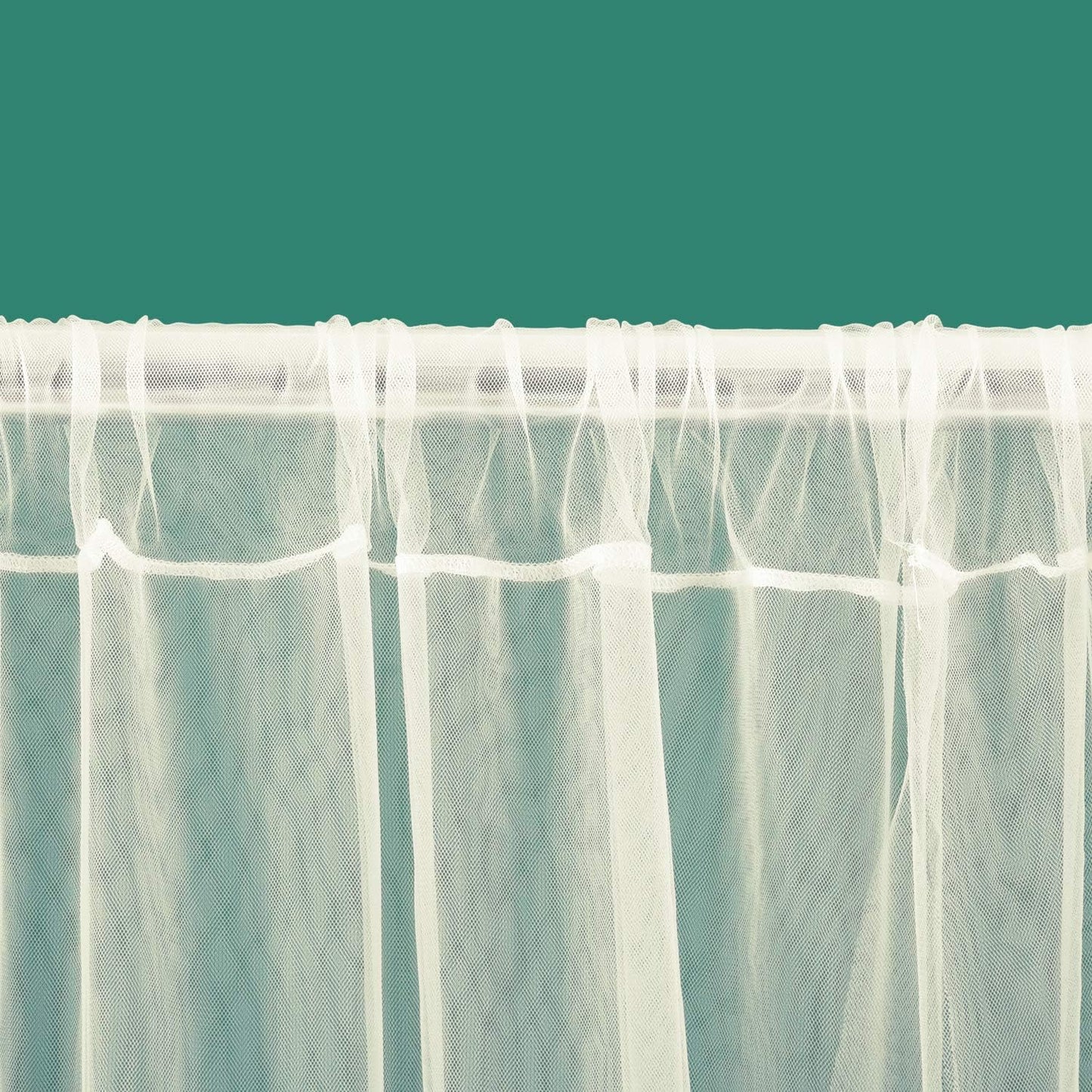 Champagne Sheer Backdrop Curtains for Parties Wedding Baby Shower Birthday Tulle Backdrop Drapes for Engagement Bridal Shower Christmas Photoshoot Background Decorations 10 ft X 10 ft, 2 Panels