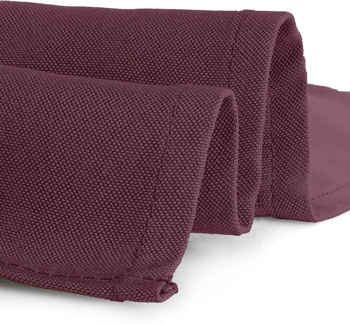 Gee Di Moda Rectangle Tablecloth - 60 x 84 Inch Burgundy Table Cloth for 5 Foot Rectangle Table - Heavy Duty Washable Fabric - for 5 Ft Buffet Table, Holiday Party, Dinner, Wedding & Baby Shower