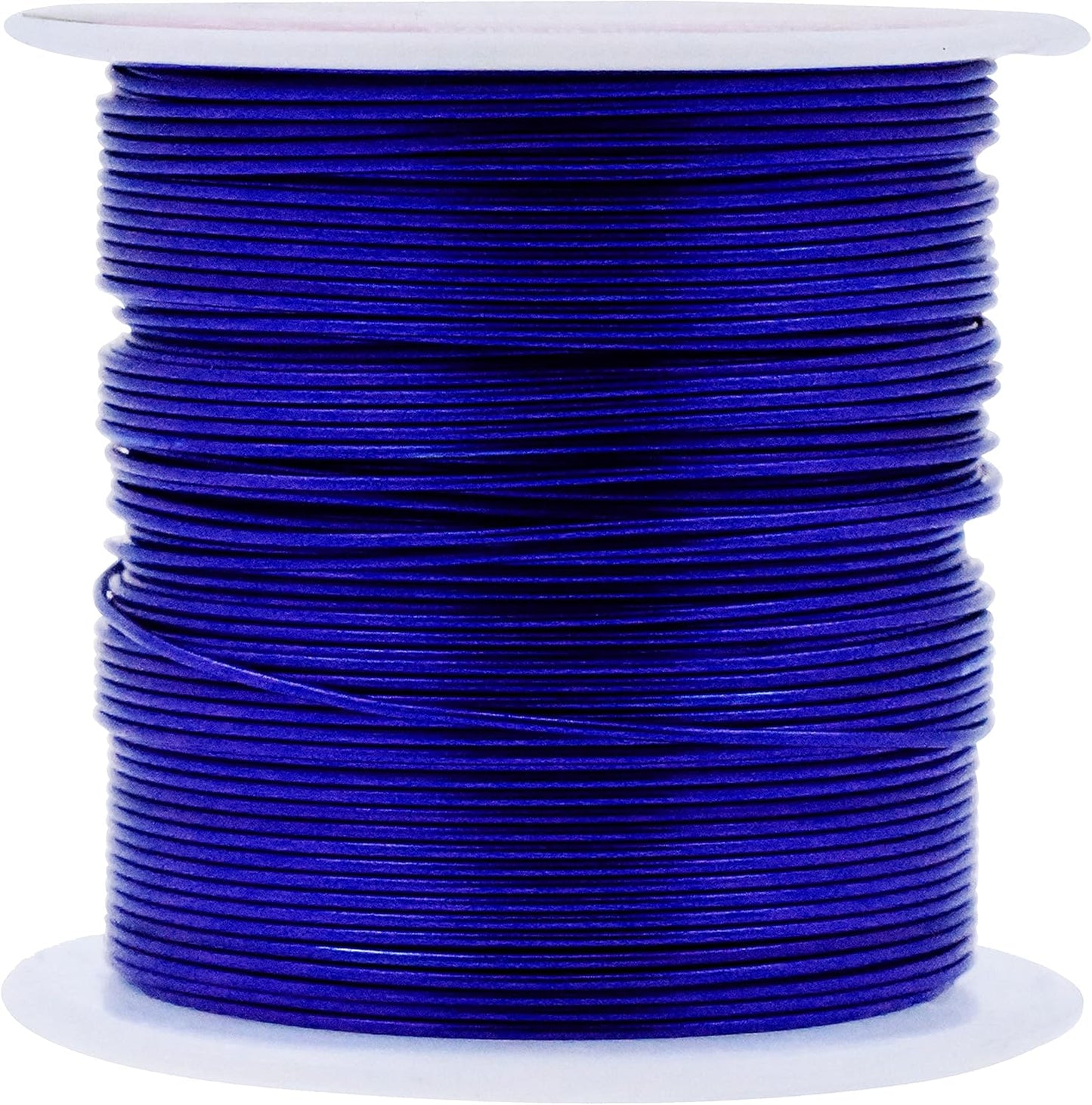 Mandala Crafts 20 Gauge Anodized Aluminum Craft Wire for Jewelry Making - 450 FT Colored Flexible Silver Copper True Blue Brown Red Kelly Green Wire - Bendable for Bonsai Armature Crafting Sculpting