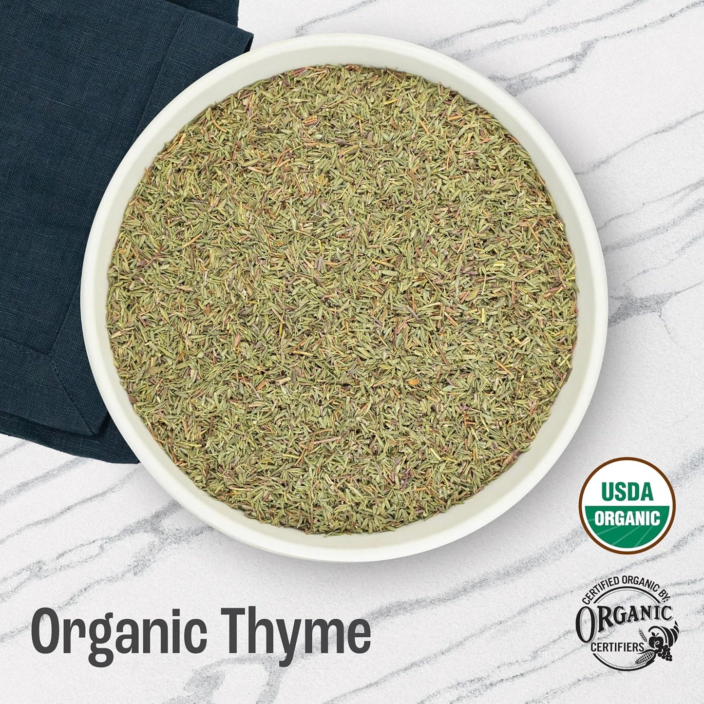 J Mac Botanicals Organic Thyme - 4 oz