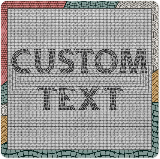Custom Sign, Custom Street Sign, 11 Font Colors, 13 Font Styles, 4 Hole Options, 22 Sizes, 36x36 Inches, Rust Free DiBound, Fade Resistant, Made in USA by My Sign Center (Fauxsaic 2)