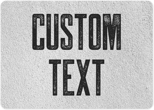 Custom Sign, Custom Street Sign, 11 Font Colors, 13 Font Styles, 4 Hole Options, 22 Sizes, 10x14 Inches, Rust Free DiBound, Fade Resistant, Made in USA by My Sign Center (Concrete)
