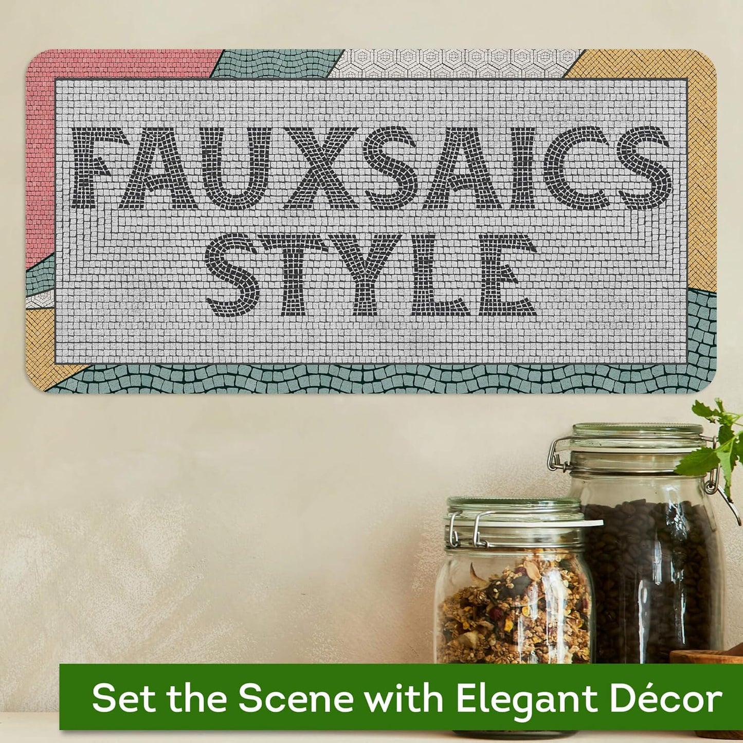 Custom Sign, Custom Street Sign, 11 Font Colors, 13 Font Styles, 4 Hole Options, 22 Sizes, 6x12 Inches, Rust Free DiBound, Fade Resistant, Made in USA by My Sign Center (Fauxsaic 2)