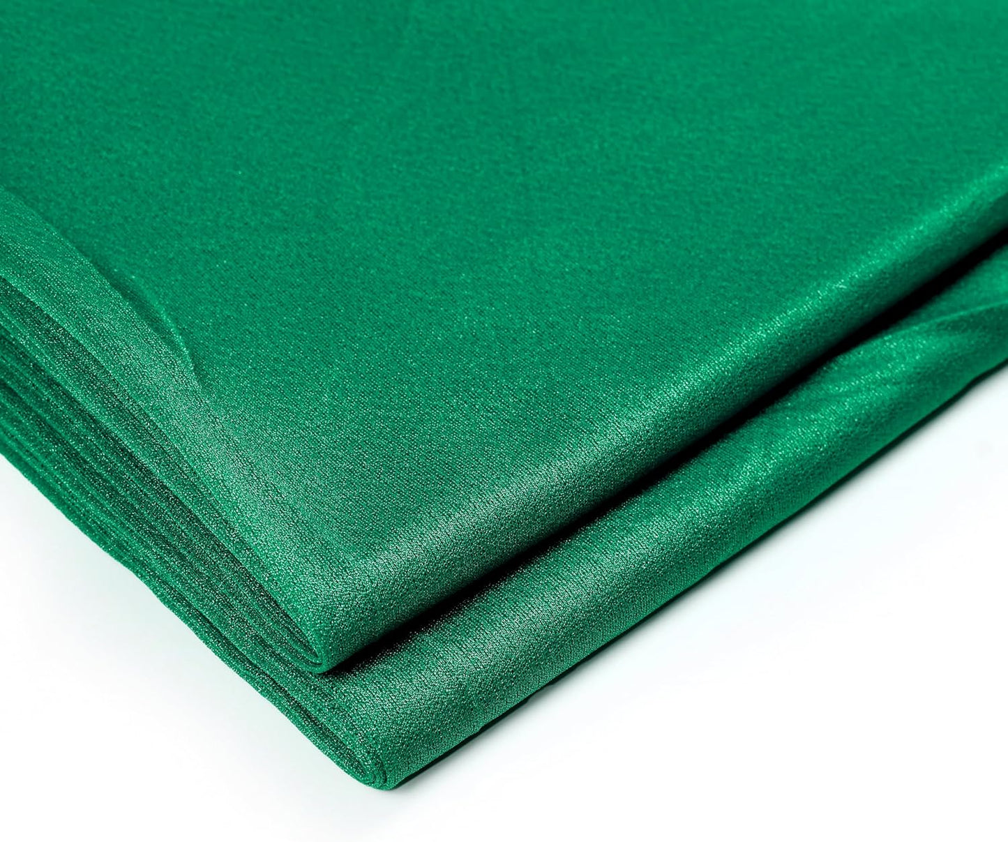 VDS Pack of 2 Panel (30 Inch X 40 Feet) Wedding Arch Draping Fabric Sheer Chiffon Fabric Drapery for Wedding Ceremony Reception Swag Backdrop Canopy Chuppah ARBO Altars Decoration (Emerald)