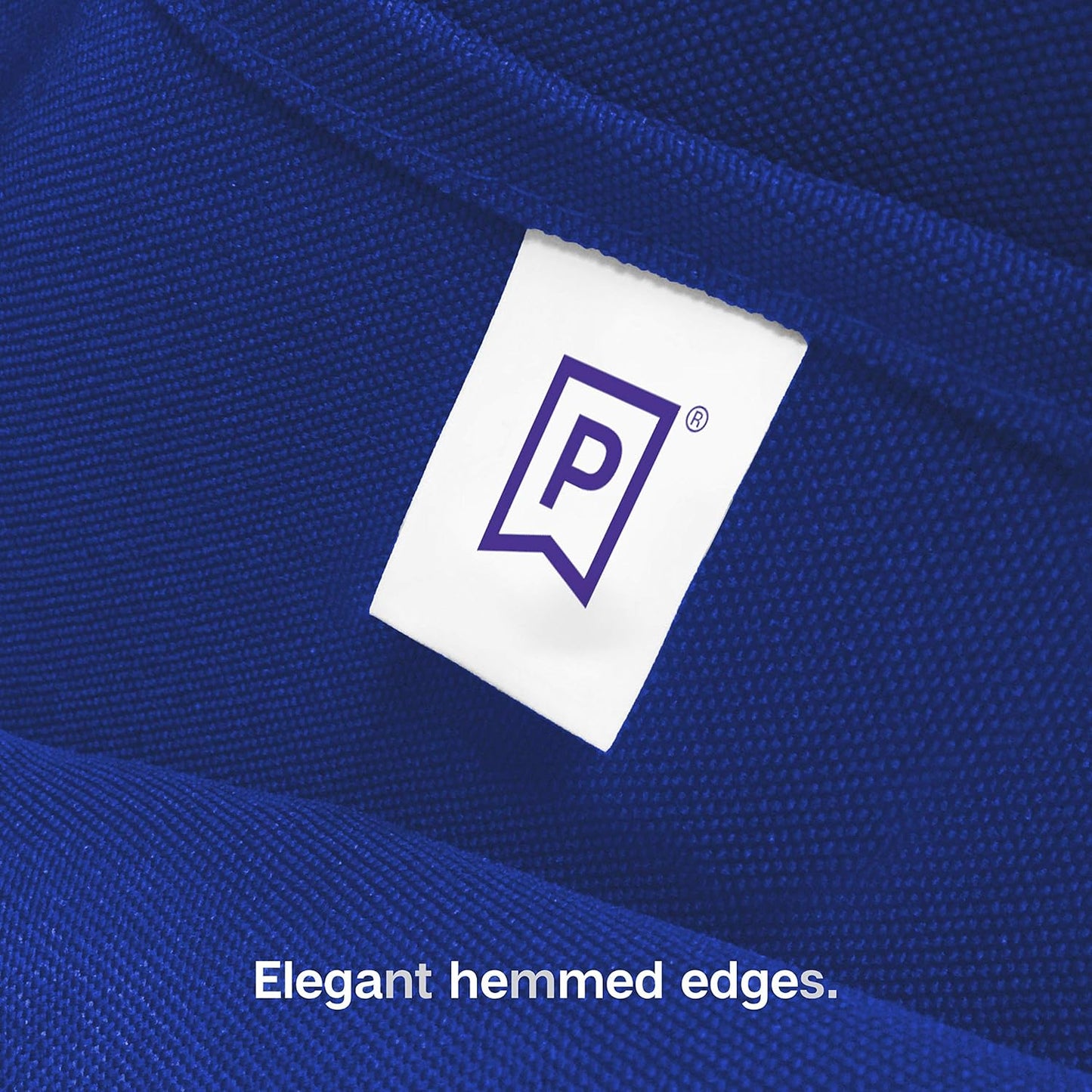 Gee Di Moda Square Tablecloth - 52 x 52 Inch Royal Blue Table Cloth for Small Square or Round Tables - Heavy Duty Washable Fabric - for Buffet Table, Holiday Party, Dinner, Wedding & Baby Shower