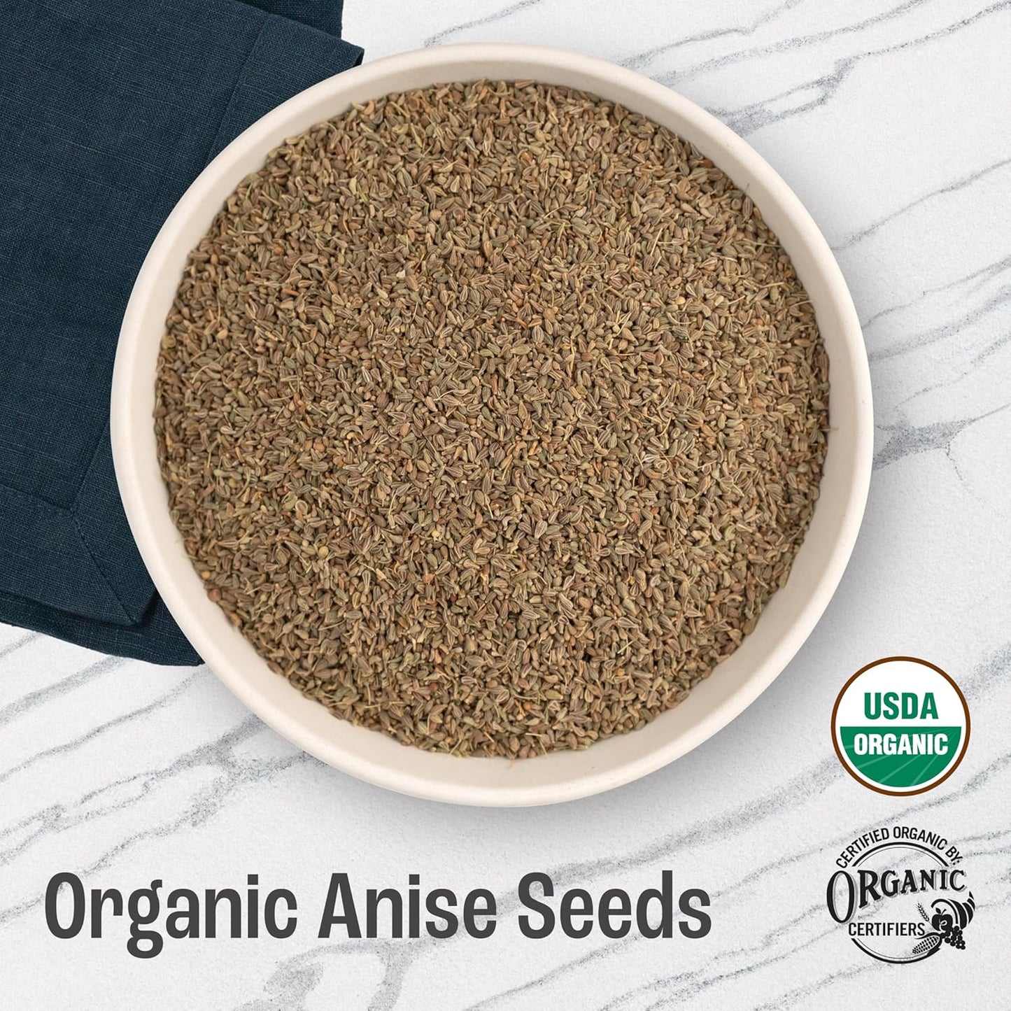 J Mac Botanicals Organic Anise Seeds whole aniseed