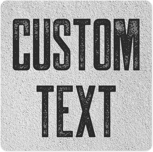 Custom Sign, Custom Street Sign, 11 Font Colors, 13 Font Styles, 4 Hole Options, 22 Sizes, 36x36 Inches, Rust Free DiBound, Fade Resistant, Made in USA by My Sign Center (Concrete)