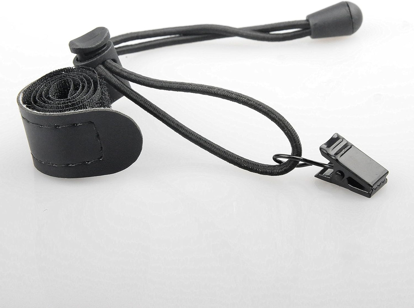 SLOW DOLPHIN Backdrop Background Muslin String Clips Holder Multifunctional for Photo Video Photography Studio 12 Pack, Black