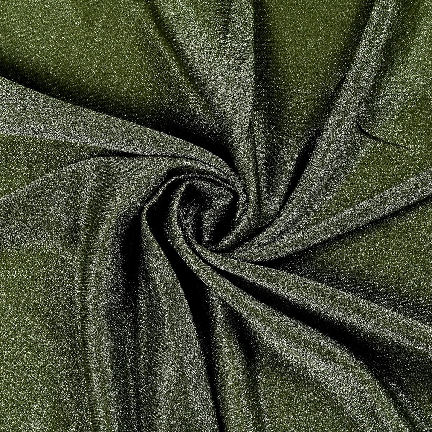 VDS Pack of 3 Panel (30 Inch X 20 Feet) Wedding Arch Draping Fabric Sheer Chiffon Fabric Drapery for Wedding Ceremony Reception Swag Backdrop Canopy Chuppah ARBO Altars Decoration (Olive)