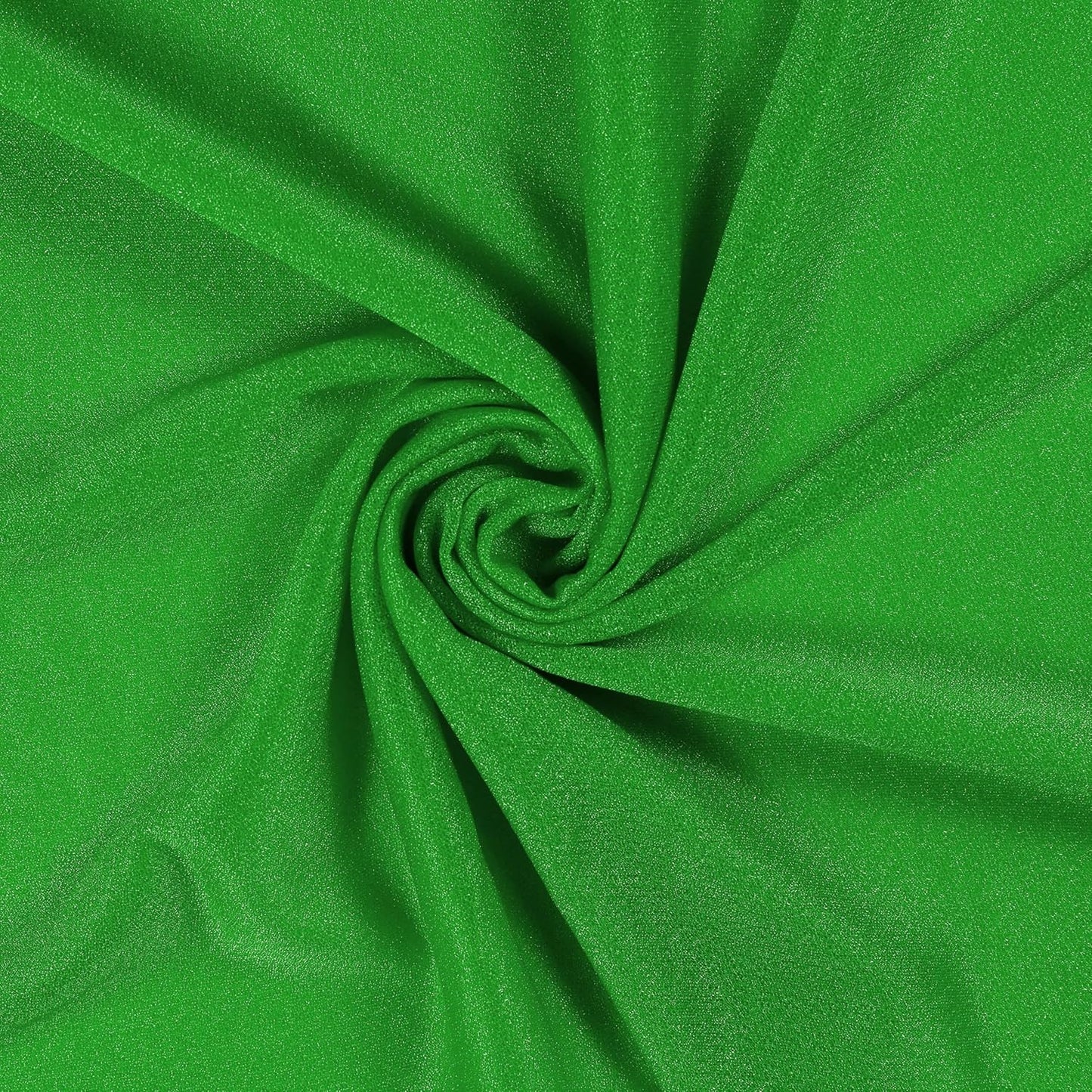 VDS Pack of 1 Panel (30 Inch X 30 Feet) Wedding Arch Draping Fabric Sheer Chiffon Fabric Drapery for Wedding Ceremony Reception Swag Backdrop Canopy Chuppah ARBO Altars Decoration (Green)